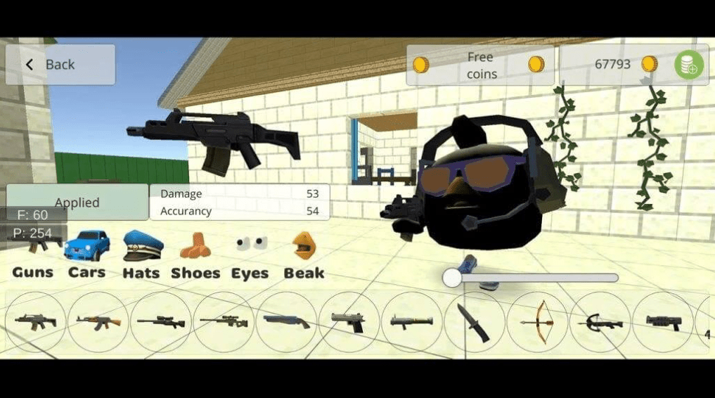 Читы на Chicken Gun 4.4.0