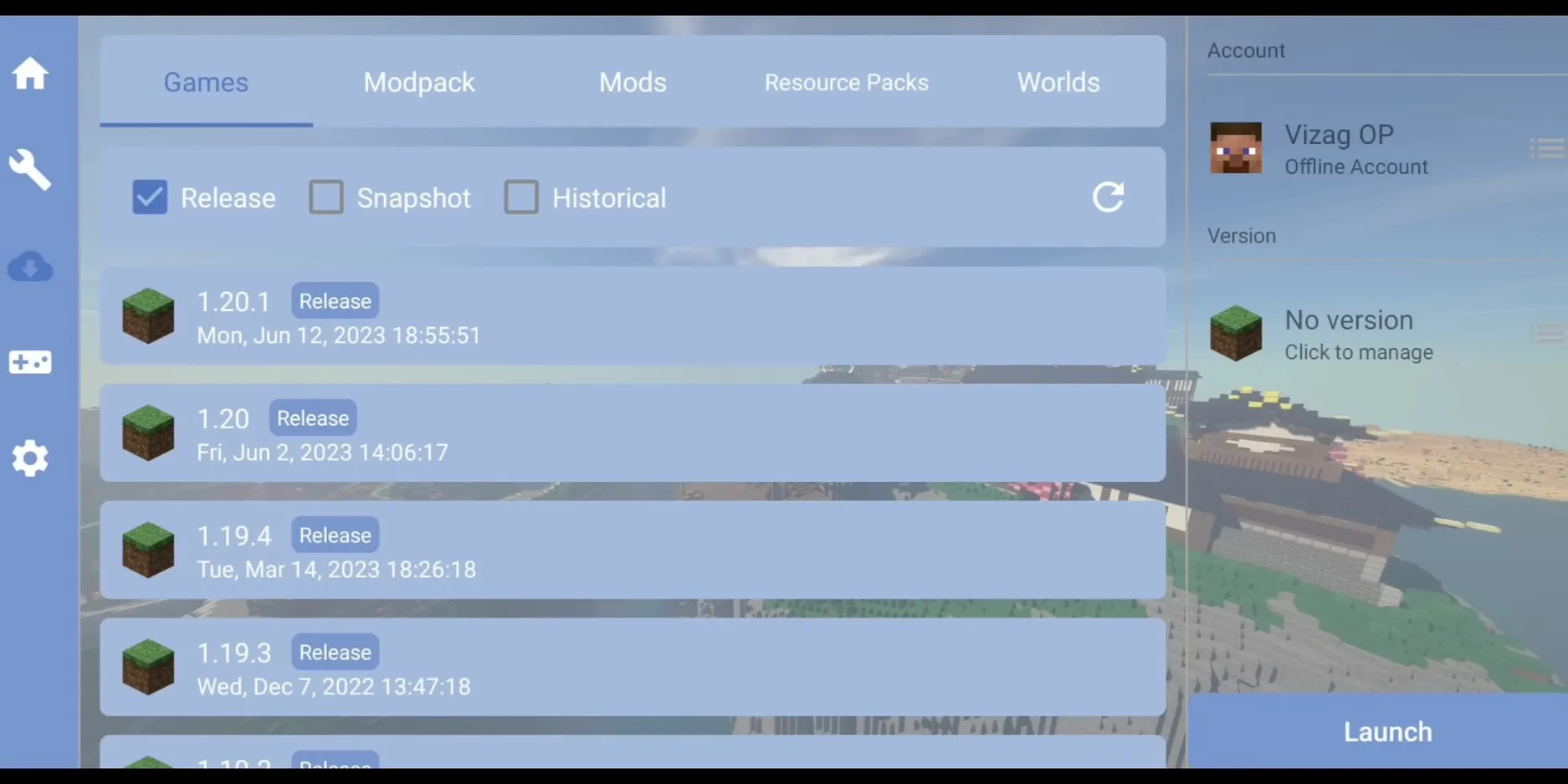 Fold Craft Launcher 1.1.8.7