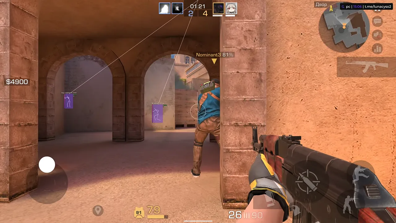 Чит Lunacy для Standoff 2 0.32.1