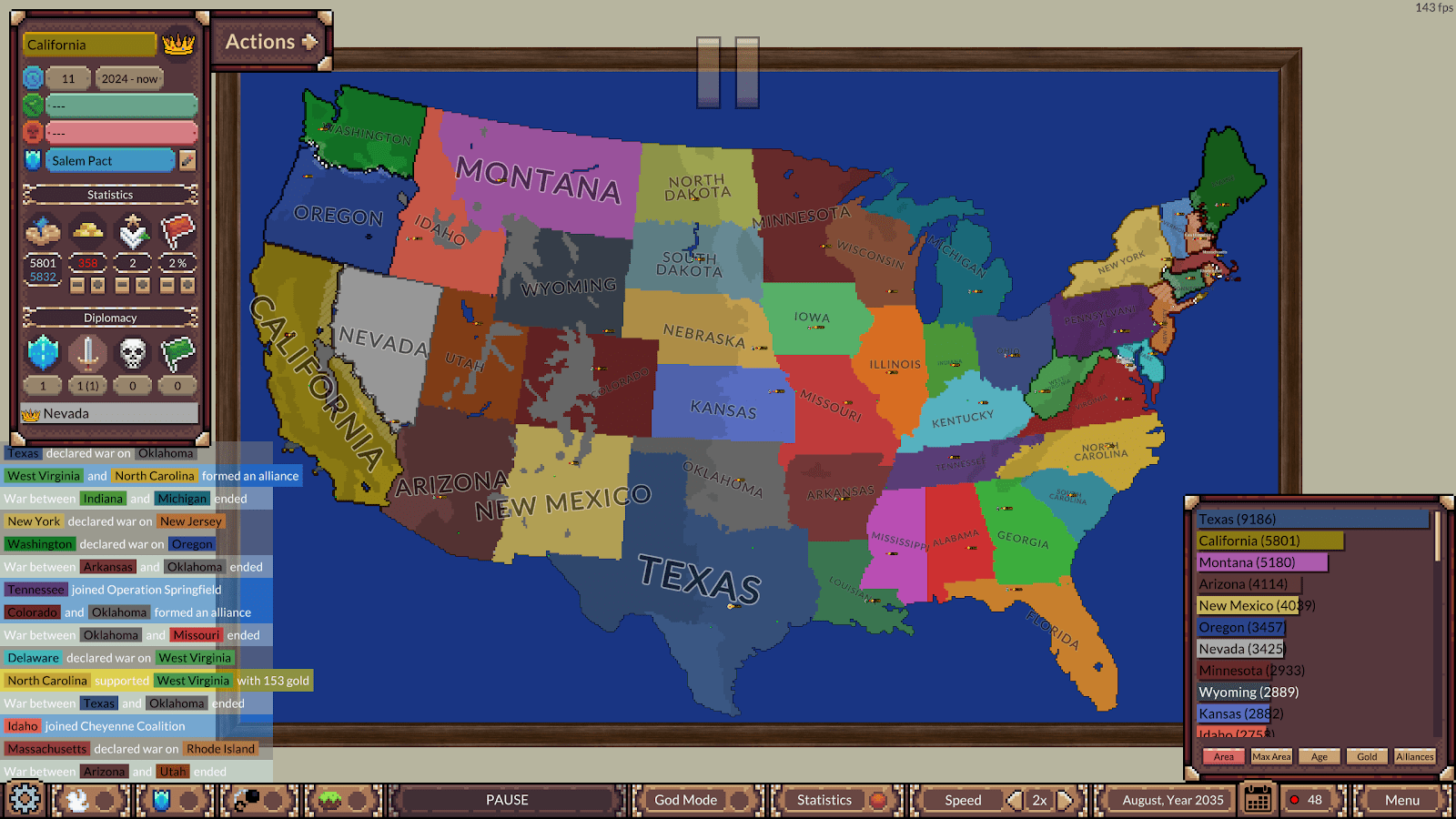 Ages of Conflict World War Sim