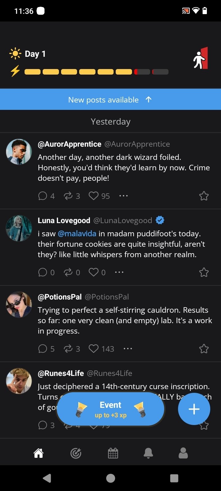 status sims but social media